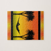 ハンモックハートパズル ジグソーパズル (横)