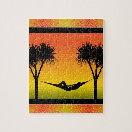 ハンモックハートパズル ジグソーパズル (縦)