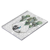 ハンモックバルーンにペンギン ノートブック (左側)