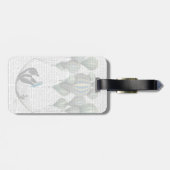 ハンモックバルーンにペンギン ラゲッジタグ (裏面横)