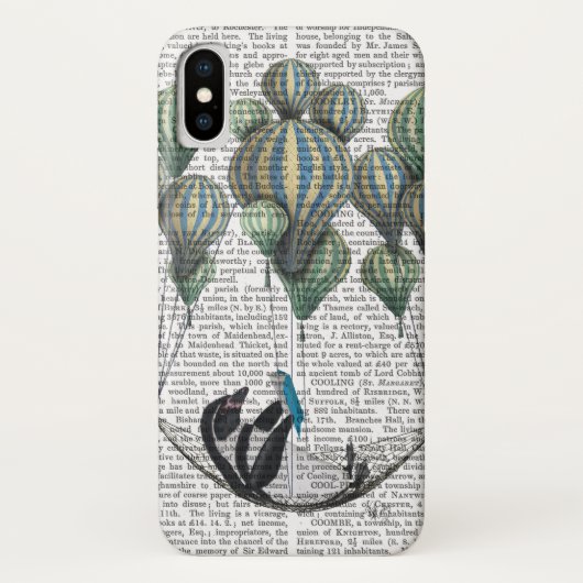 ハンモックバルーンにペンギン Case-Mate iPhoneケース (裏面)