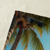 ハンモックビーチシーパーム ビーチタオル (インサイチュ)