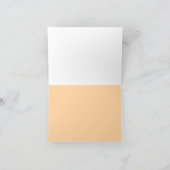 ハンモックペット介護者に横たわる休暇中の犬 サンキューカード (内部)