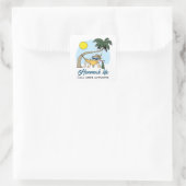 ハンモックライフチルモードアクティブおもしろい漫画 スクエアシール (バッグ)