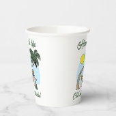 ハンモックライフチルモードアクティブおもしろい漫画 紙コップ (左)