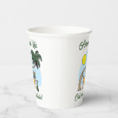 ハンモックライフチルモードアクティブおもしろい漫画 紙コップ (右)