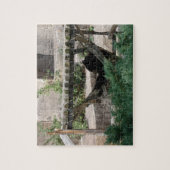 ハンモックリラックスのクマ ジグソーパズル (縦)