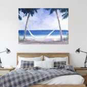 ハンモック2005 キャンバスプリント (インサイチュ (寝室))