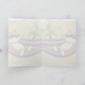 ハンモック・グラフィック・アーツ・カードに登場する猫 カード (内部)