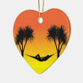 ハンモック セラミックオーナメント (左)