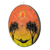 ハンモック ダーツボード (正面右)