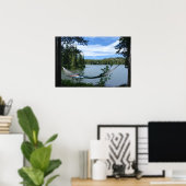 ハンモック・マウンテンレイク ポスター (ホームオフィス)