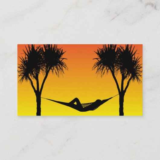ハンモック 名刺 (裏面)