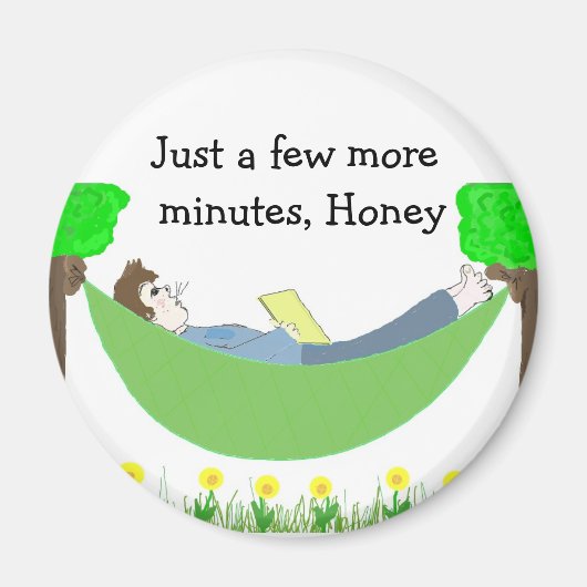 ハンモリラックスックにいる マグネット (正面)