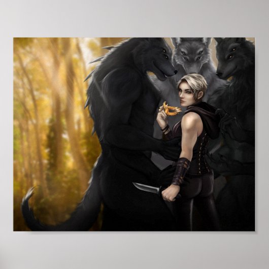 ハンレスプリント2 ポスター (正面)