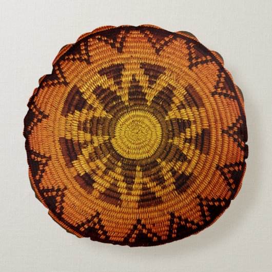 ハヴァスパイインディアンバスケット ラウンドクッション (正面)