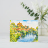 ハヴェルベルグ大聖堂ビューアクアレルハベルランド シーズンポストカード (スタンド正面)