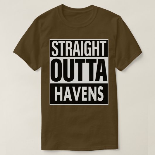 ハヴェンス名ストレートウタハヴェンス Tシャツ (デザイン正面)