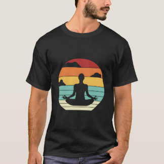 ハーアサナス クンダリニー アシュタンガ ヨギ ヨガ Tシャツ