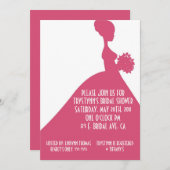 ハーインビテーション-ストロベリー 招待状 (正面/裏面)