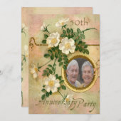 ハーゥルームローズ 50周年記念 オーダーメイド フォト 招待状 (正面/裏面)