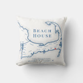 ハーウィッチポートMAケープコッドビーチハウス クッション (正面)