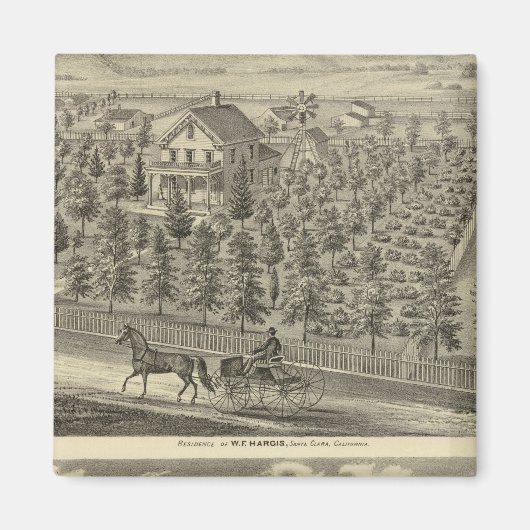 ハーギスチェイニーレジデンシズ マグネット (正面)