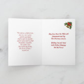 ハークザヘラルドエンジェルス歌2賛美歌クリスマスカード シーズンカード (内部)