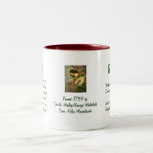 ハークザヘラルドエンジェルス賛美歌2トーンのコーヒーマグ ツートーンマグカップ (中央)