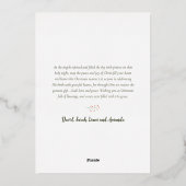 ハーク・ザ・ヘラルド・エンジェルスが北欧クリスマスを歌う 箔シーズンカード (裏面)