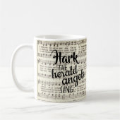 ハーク、ヘラルド・エンジェルス歌 コーヒーマグカップ (左)