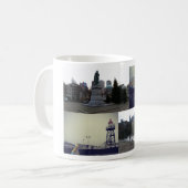 ハーグの写真コラージュ3 コーヒーマグカップ (正面左)