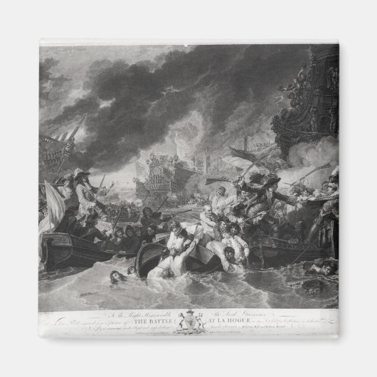 ハーグの戦い、1692年5月29日 マグネット (正面)