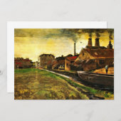 ハーグの鉄工場ビンセント・ヴァン・ゴッホ (正面/裏面)