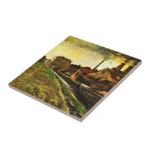 ハーグの鉄工場ビンセント・ヴァン・ゴッホ タイル (側面)