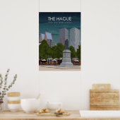 ハーグオランダヴィンテージ旅行ポスター ポスター (キッチン)