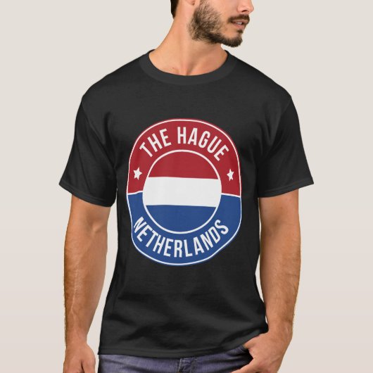 ハーグ オランダ シティーTシャツ Tシャツ (正面)