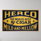 ハーコシガー–1905 ポスター (正面)