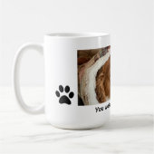 ハーシーかわいい犬のコーヒーマグ コーヒーマグカップ (左)