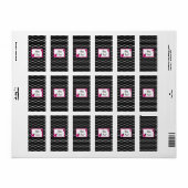 ハーシーのミニチュアブラックスプリングタイムレディーバグ ラベル (フルシート)