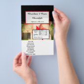 ハーシーの大きなバーのラスカラフルスの花 チラシ (ハンドル)