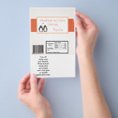 ハーシーの大きなバーラッパーペンギン愛/ハート チラシ (ハンドル)