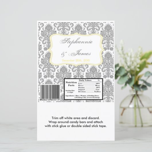 ハーシーの大きなバーラッパ灰色のイエロダマスクレース (スタンド正面)