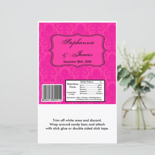 ハーシーの大きなバーラッパ熱ピンクダマスクレース (スタンド正面)