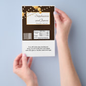 ハーシーの大きなバーラッパ紙提灯オンブロー チラシ (ハンドル)