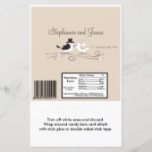 ハーシーの大きなバーラッパ結婚の鳥の花嫁 (正面)