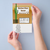 ハーシーの大きなバーラッパ車の車/馬靴 チラシ (ハンドル)