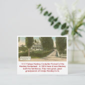 ハーシーキャンディバー葉書 ポストカード (スタンド正面)