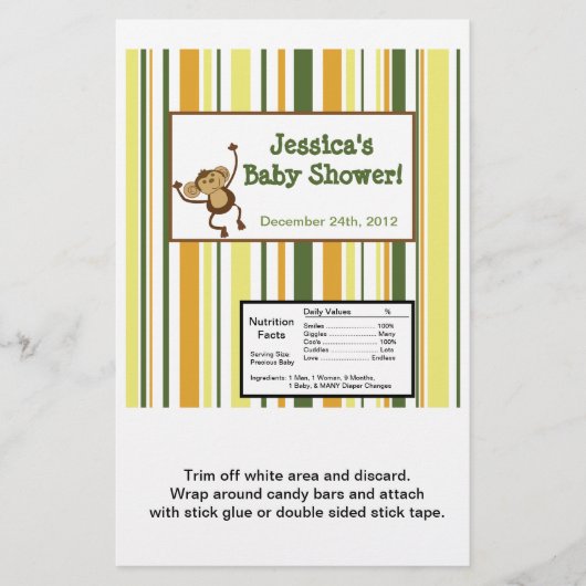 ハーシーズラージバーラッパベビー チラシ (正面)