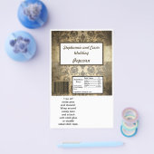 ハーシーズラージバーラッパヴィンテージブラウンダマスク チラシ (シングル)